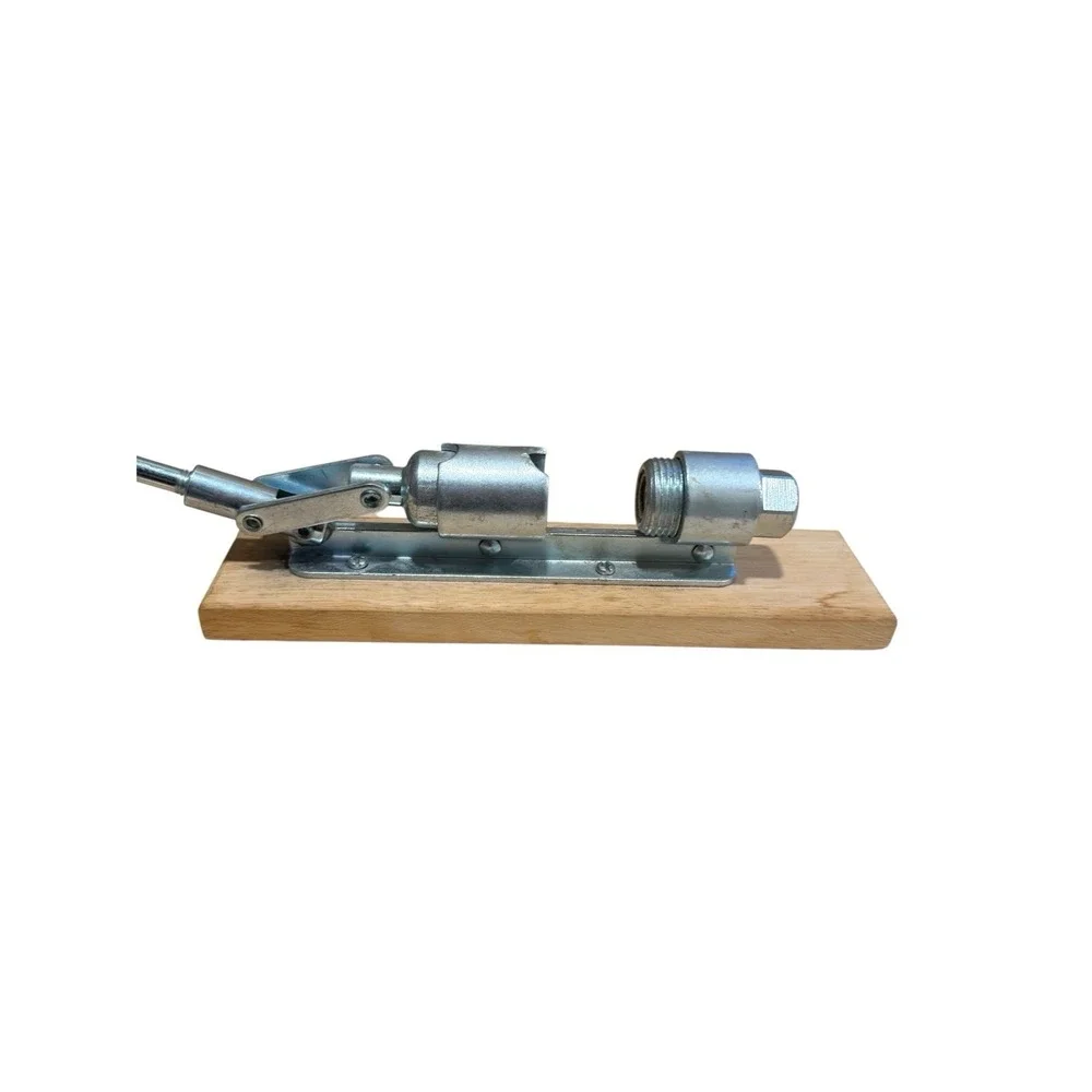 Heavy Duty Pecan and Nut Cracker Tool Wood Base and Adjustable Handle US